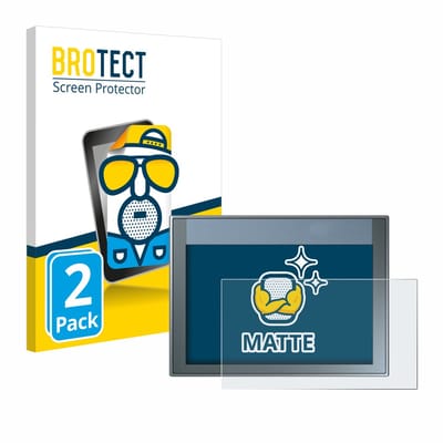BROTECT - Screenprotector voor Siemens Simatic HMI KTP 700 Basic - Folie Beschermfolie matte 2 Stuks