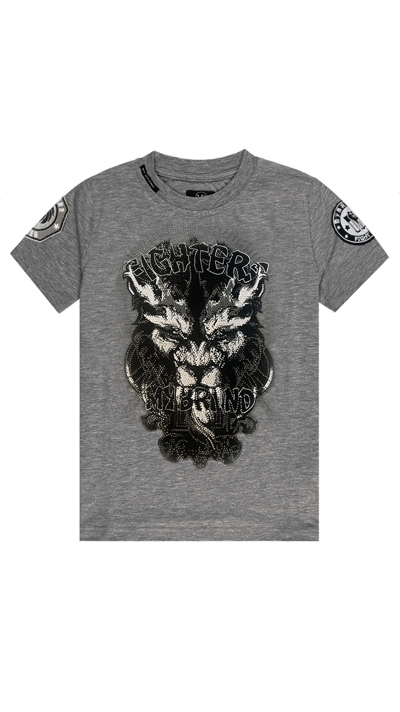 Devil Fighter T-Shirt | GREY - GREY / 6