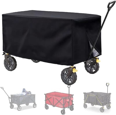 Famanu - Grijze outdoor bolderkarhoes 420D Oxford, waterdicht, uv- en stofbescherming