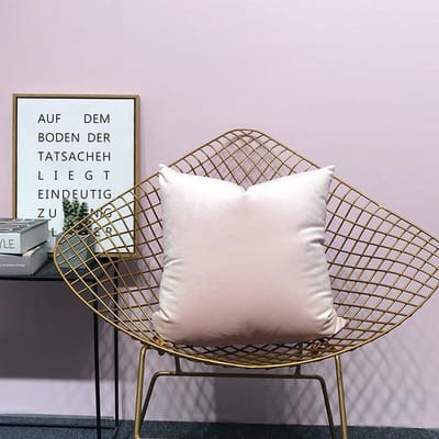 | Kussens |Kussenhoes Velvet Zachtroze | 40x40 | Zachte Hoes