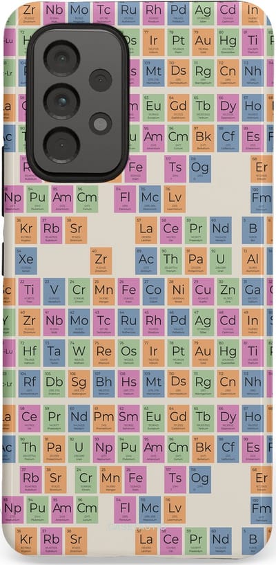 Casetastic Hoesje Geschikt voor Samsung A53 - Stijlvolle Beschermende Duo-layer Case - Atomisch Mooi