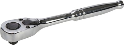 Silverline Ratelsleutel - 202 Nm - 5° Ratelactie - Ergonomisch - 72 Tanden