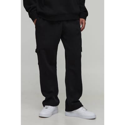 Basis cargo jogger met rechte pijpen | Black | Size XS