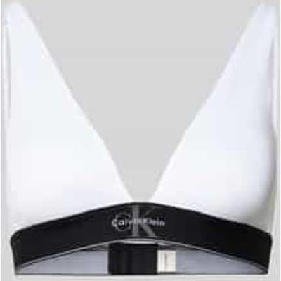 slim fit bh met logo-stitching