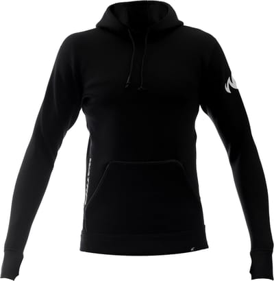Watrflag Neoprene Hoodie Macumba - Heren - Zwart - 1,5 mm neopreen hoodie voor allround watersport XL