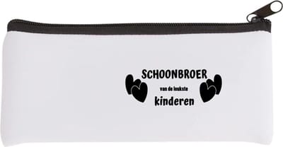 Akyol - schoonbroer van de leukste kinderen Etui - Broer - de leukste schoonbroer - verjaardag - cadeautje voor broer - kado - geschenk - 20 bij 9 cm
