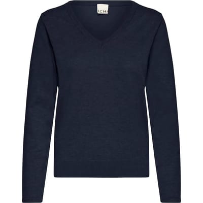 ICHI - IHLULS V-NECK LS - Dames - Gebreide truien
