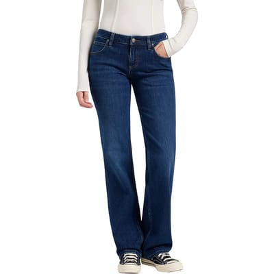 Lee Zoe Regular Fit Spijkerbroek Blauw 32 / 33 Vrouw