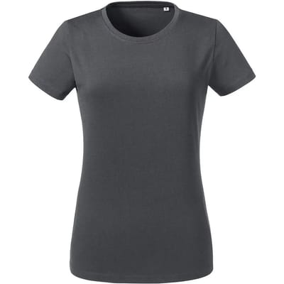 Dames-T-shirt Russell Athletic Pure Organic Heavy