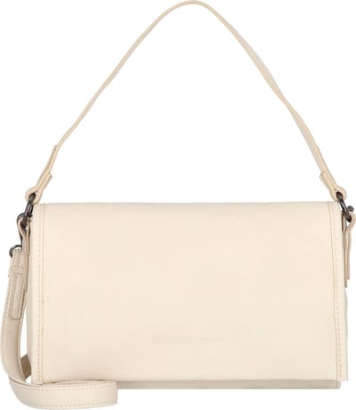 TOM TAILOR Schoudertas Evi Flap Bag White Crème