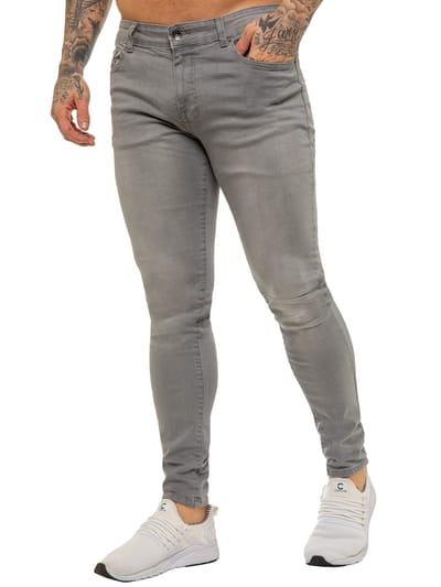 Enzo heren skinny super stretch denim jeans