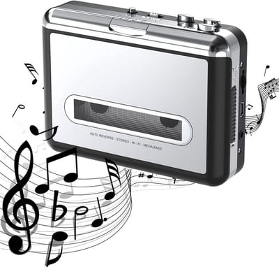 CRLYN® Cassette Speler - Walkman - Zilver