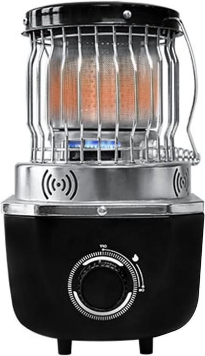 Buitenverwarming - Terrasverwarming Oven - Gezellige Avonden - Directe Warmte - 32 x 20 cm - Zwart