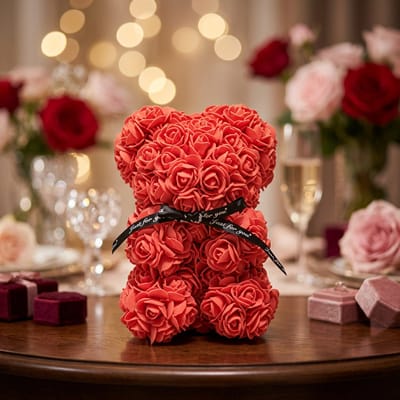 woonkamer decoratie verjaardagscadeau vaderdag moederdag beterschap rozen valentijns - Love teddy beer valentijn cadeautje rozen love valentijn knuffel Cadeau Valentijnsdag, Valentijn, Huwelijk,romantisch, vrouw perfect cadeau voor valentijnsdag