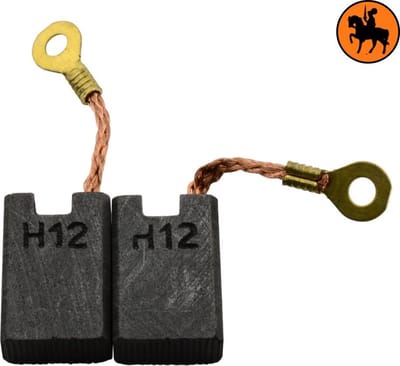 Koolborstelset voor Kress frees/zaag WTS6350R - 6,4x12,5x19mm