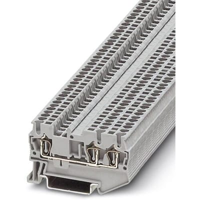 Phoenix Contact 3031131 Doorgangsserieklem 4.2 mm Spanveer Blauw 50 stuk(s)