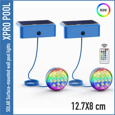 XPRO POOL | Solar zwembadlamp SET van 2 stuks