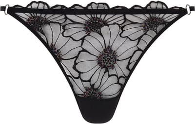 Chantelle - Lush String Festive - maat 44 - Zwart