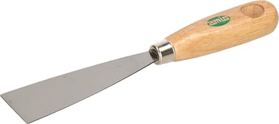 Amig Plamuurmes - werkbreedte 40 mm - conisch geslepen staal - houten greep