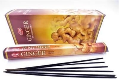 HEM Wierook - Ginger - Slof (6 pakjes/120 stokjes)