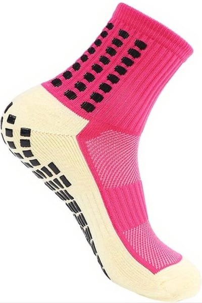 Jumada's - gripsokken - prestatie - grip - voetbal - tennis - anti blaren - roze
