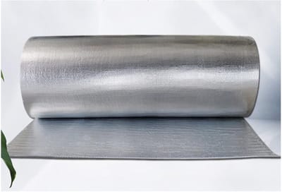 Radiatorfolie Isolatie - Warmtefolie Reflectie - Energie Besparen - 5 mm Dik Dampbarrière - Aluminium