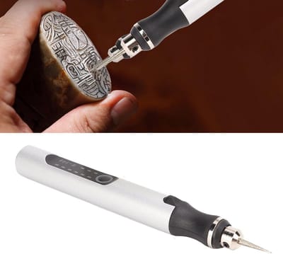 Draadloze Elektrische Graveermachine USB Oplaadbaar voor Sieraden Hout Glas Steen Graveren