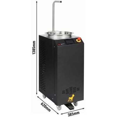 GGM Gastro Manueller Schokoladenspender - mit Fußpedal - 11 kg - Digital