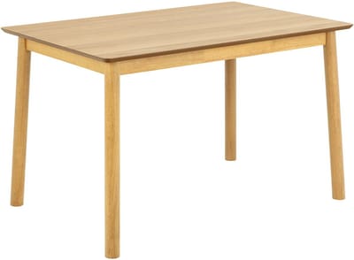 Giga Living Eettafel Utzon - Naturel Hout - 120x80x74,8cm