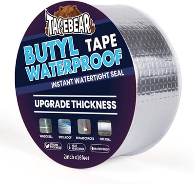 Sterke Butyl Tape voor Waterdichte Reparatie van Dak, Caravan en Boot