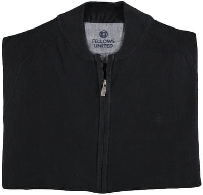 Fellows United Cardigan Vest Black (12.1142 - 120)