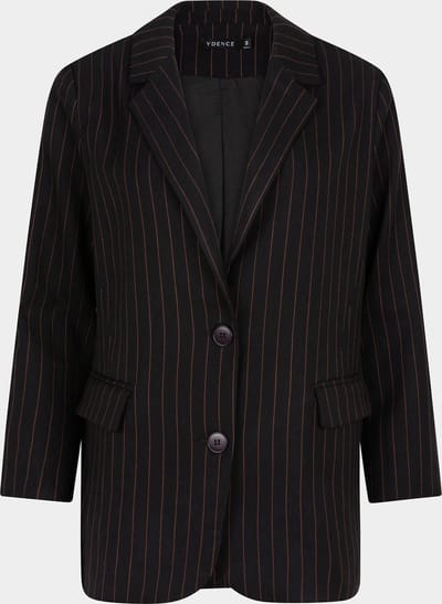 Ydence Blazer Callie zwart blauw - Maat S