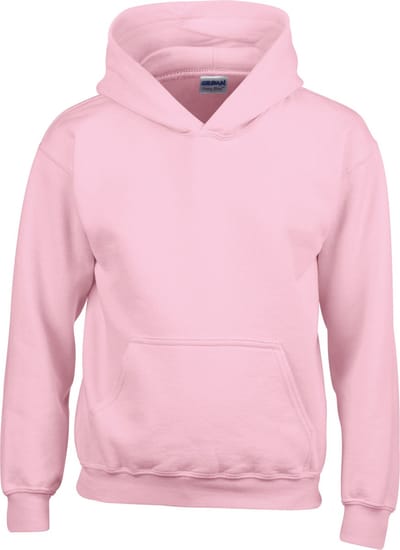 Gildan Heavy Blend™ Classic Fit Youth Hooded Sweatshirt GI18500B - Light Pink - 5/6 years (S)