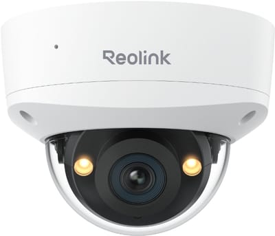 Reolink RLC-1240A - 12MP PoE-buitencamera - 145° Gezichtsveld - IK10 Inbraakbestendig - 3000K Schijnwerper - Kleuren Nachtzicht