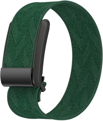 EP Goods - Bandje geschikt voor WHOOP 3.0 & WHOOP 4.0 - Armband - WHOOP band - Flexible bandje - Donkergroen