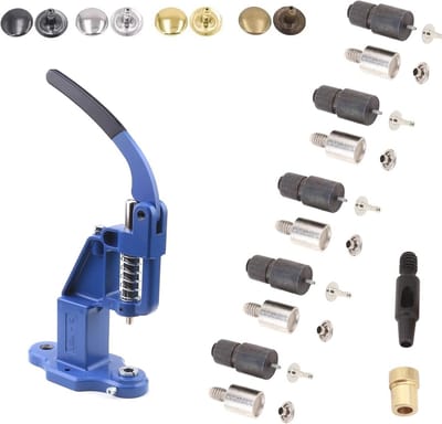 Persmachine voor Klinknagels met Diverse Matrijzen - 5mm tot 12mm