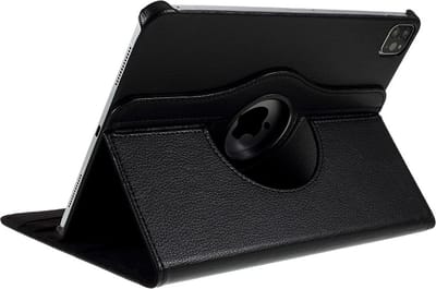 Arara Hoes Geschikt voor iPad Pro 11 inch hoes - (2022/2021/2020) - draaibaar tablethoes - bookcase - Zwart