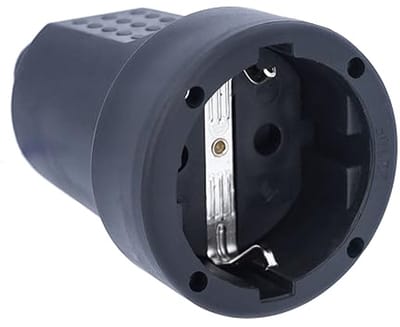 Rubberen Koppelingen zonder Kabel, IP20, 230 V/16 A voor Bouwplaats en Tuin