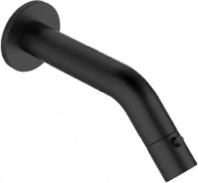 Sanifun Nero Mat Zwart Fonteinkraan 140 mm – Messing Wandkraan