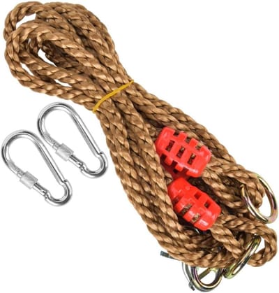 Hanging Extender Tree Strap voor Hangmat en Schommelstoel, Verstelbare Ophangset met Verbinding Buckle voor Buiten, Tuin, Kamperen en Auto Gebruik
