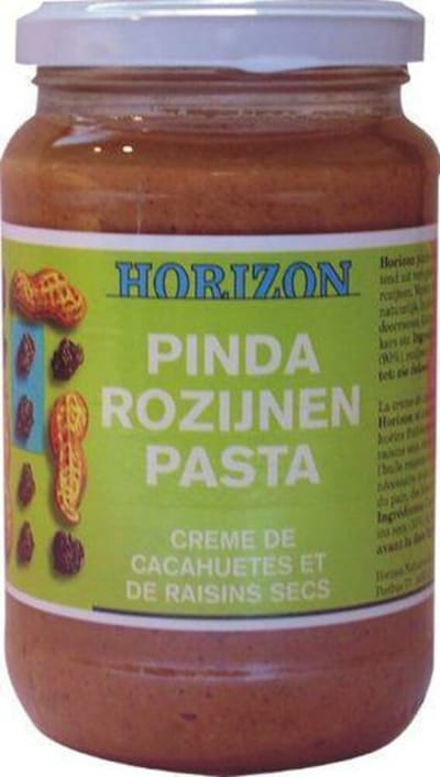 6x Horizon Pinda Rozijn Pasta Bio 350 gr