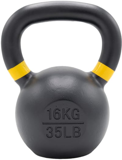 FysioSupplies - Kettlebell gietijzer 16 kg - Kettlebells