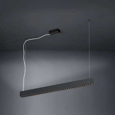 Stars of Light LED hanglamp Termini, zwart, 107 cm, metaal