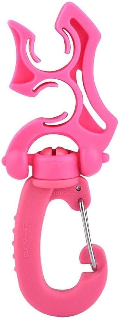 Dubbeldive slangenhouder met clip voor duikuitrusting, regulator clip en accessoires voor duikers