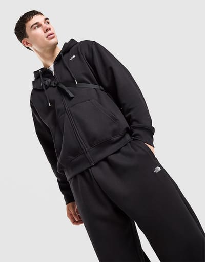 The North Face Essential Relaxed Full Zip Hoodie - Zwart- Heren, Zwart S
