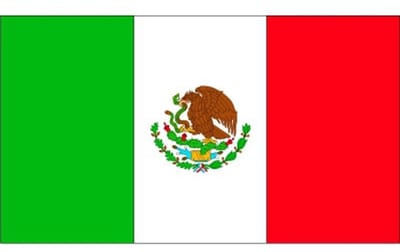 Vlag Mexico stickers