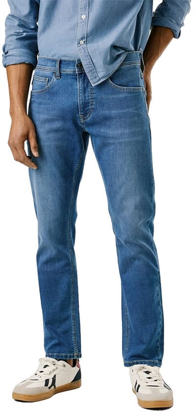 Pepe Jeans Track Slim Fit Spijkerbroek Blauw 34 / 32 Man