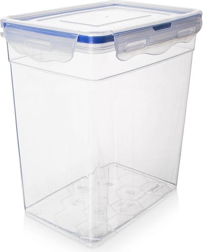 Voedselcontainer met Deksel en Pakking 3 l - Vershoudbakjes - Vershouddoos - Bakjes - Diepvriesbakjes - Vershouden