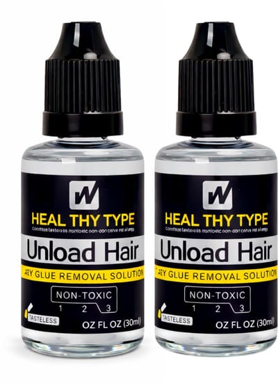 Walker Tape Unload Hair - Dry Glue Removal Solution - 2 stuks - 30 ml - Haarextensions