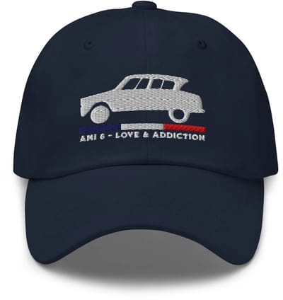 De2pktjes - Dad Pet “Ami 6 – Love & Addiction” | Citroën klassieker in streetwear stijl | Marineblauw